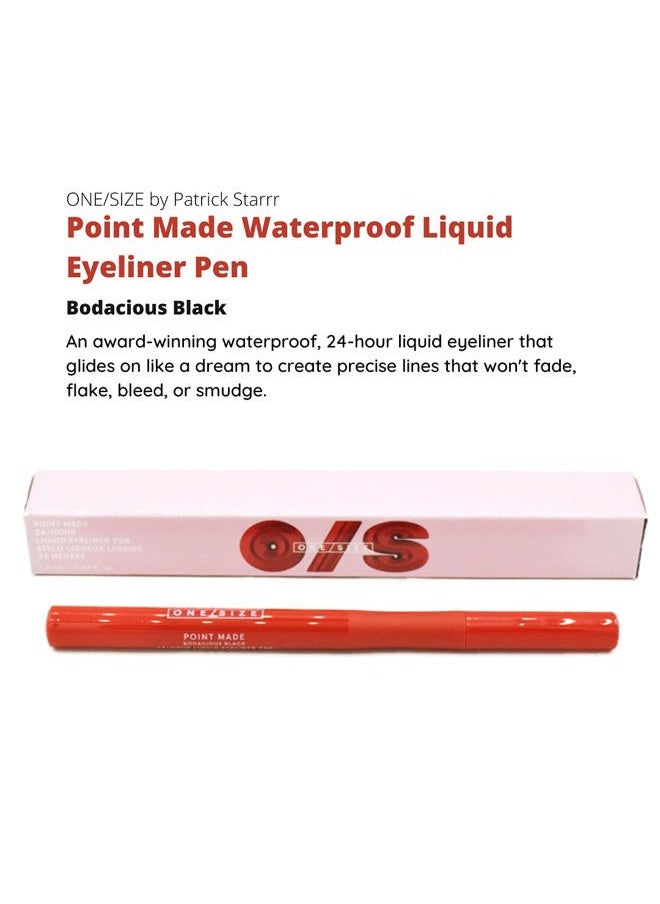 One size ONE/SIZE by Patrick Starrr Point Made Waterproof Liquid Eyeliner Pen - 24-Hour Longwear, Smudgeproof, Precise Black Makeup Eye Liner, Vegan, Cruelty Free  - Image 2