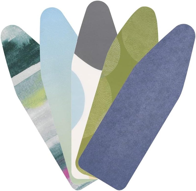 Brabantia 265006 Bright Assorted Ironing Board Cover with 4 mm Foam, Size B (124 x 38 cm) - Image 1