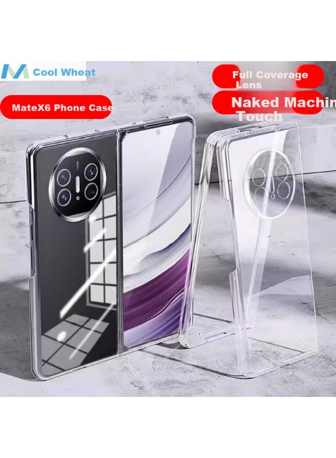 Maikuqi متوافق مع هاتف Huawei Mate X6، غطاء حماية، مقاوم للصدمات، فائق النحافة، شاشة قابلة للطي، أغلفة أمامية وخلفية - Image 1