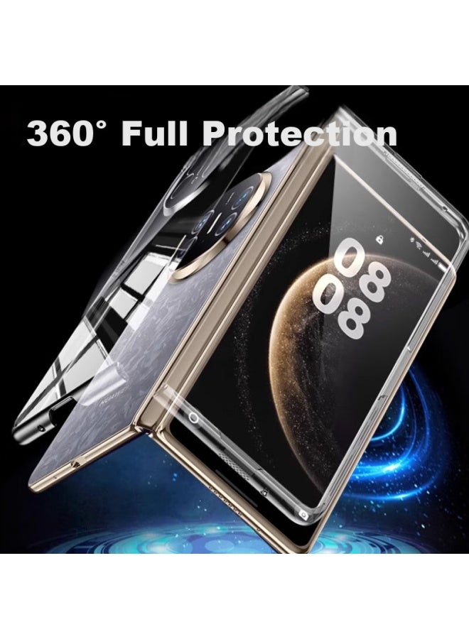 Maikuqi متوافق مع هاتف Huawei Mate X6، غطاء حماية، مقاوم للصدمات، فائق النحافة، شاشة قابلة للطي، أغلفة أمامية وخلفية - Image 2