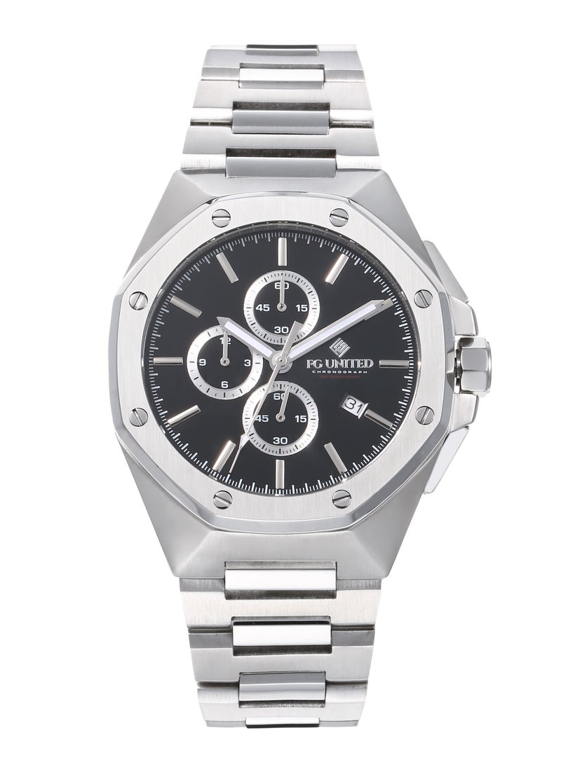 FG UNITED FG UNITED Primo Men’s Chronograph Stainless Steel Watch - FG9003  - Image 1