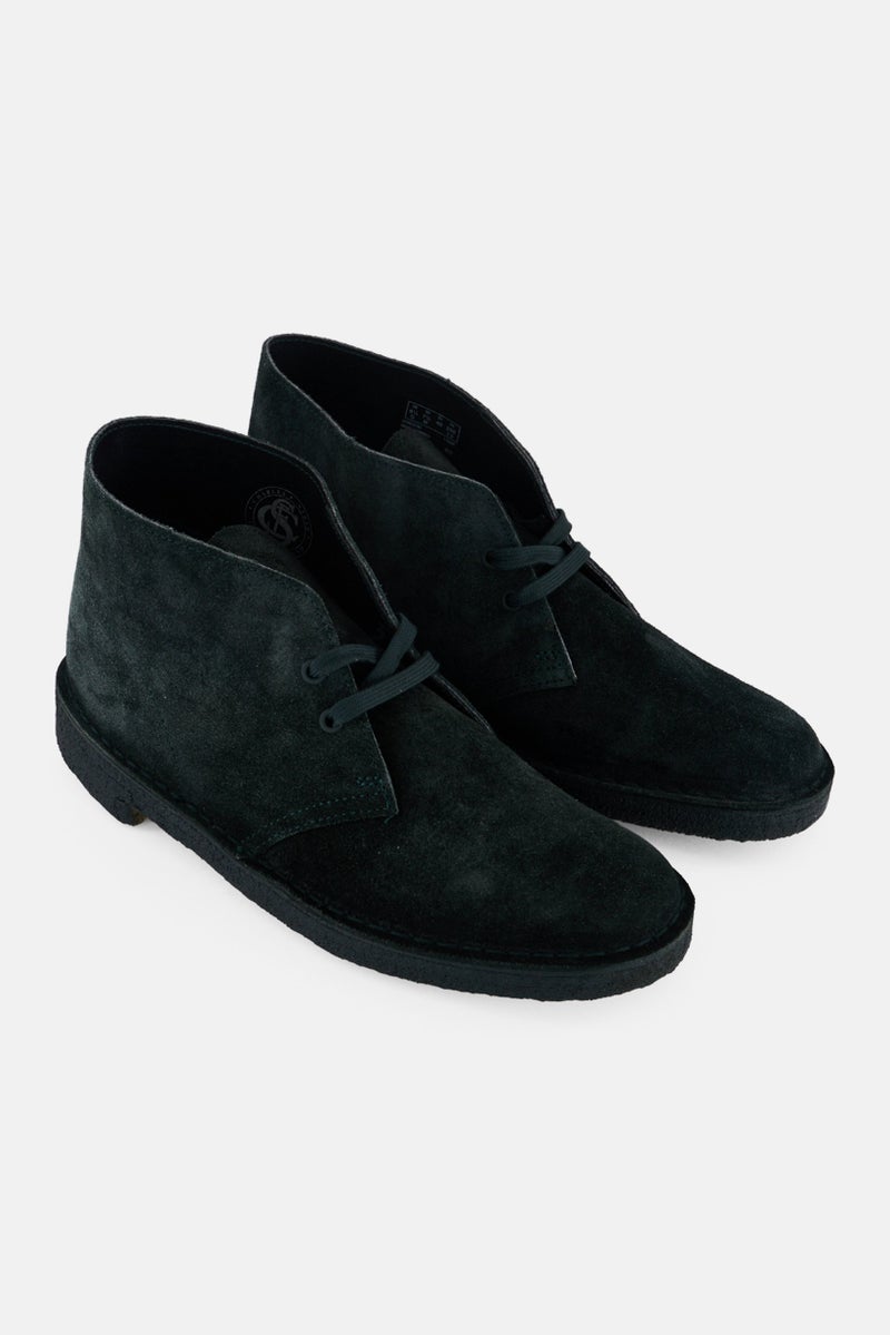 clarks Men Standard Desert Boot Lace Up Casual Shoes, Dark Green  - Image 1