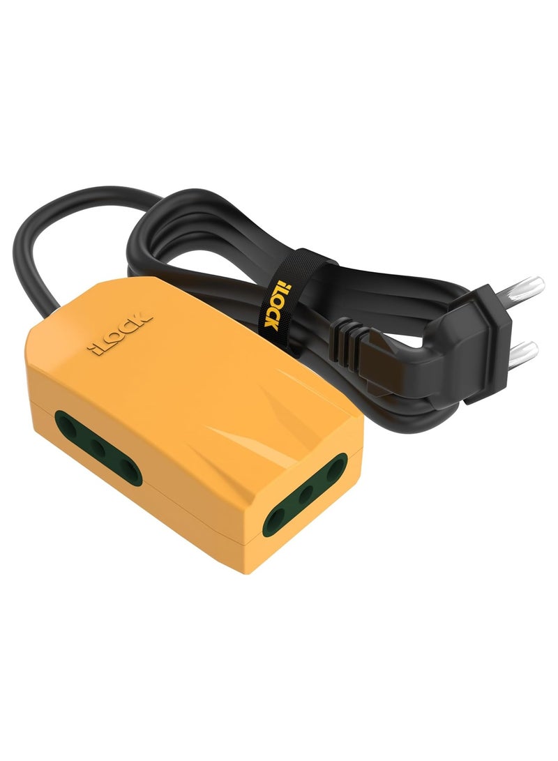 Small power strip (3 meters, yellow) - Image 2