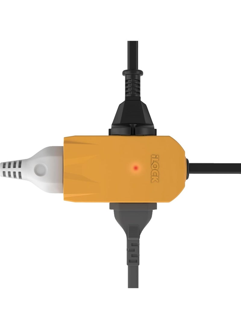 Small power strip (3 meters, yellow) - Image 3