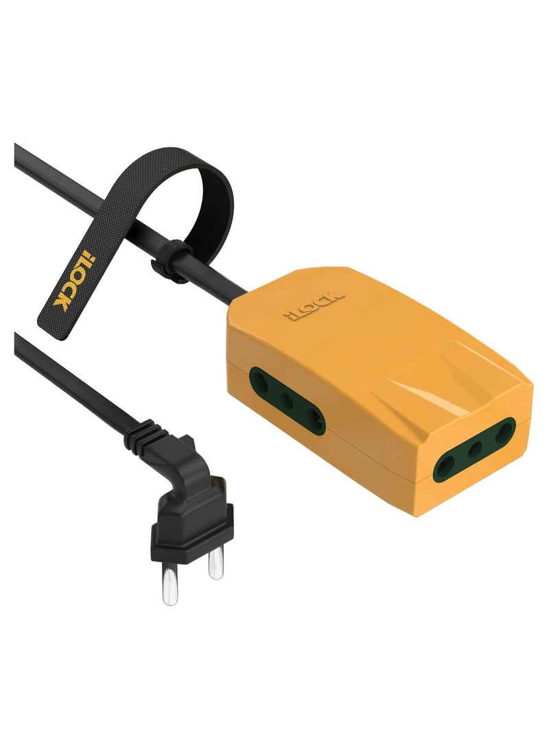 Small power strip (3 meters, yellow) - Image 1