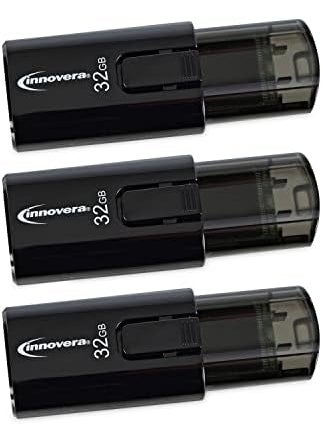 Innovera Innovera 82332 32 GB USB 30 Flash Drive 3PacK  - Image 2