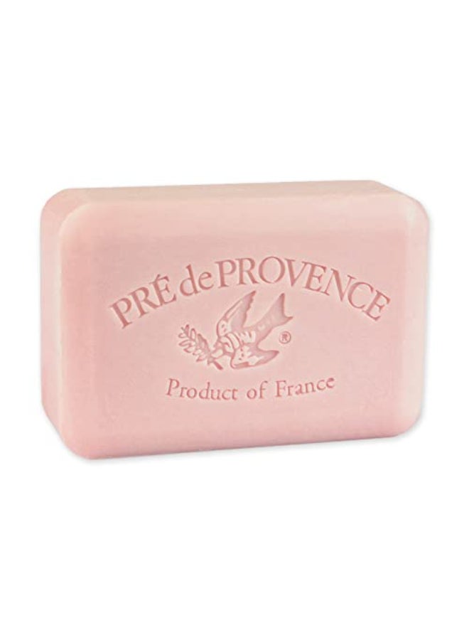Pre de Provence Artisanal Soap Bar Enriched with Organic Shea Butter Natural French Skincare Quad Milled for Rich Smooth Lather 88 Ounce Peony - Image 1