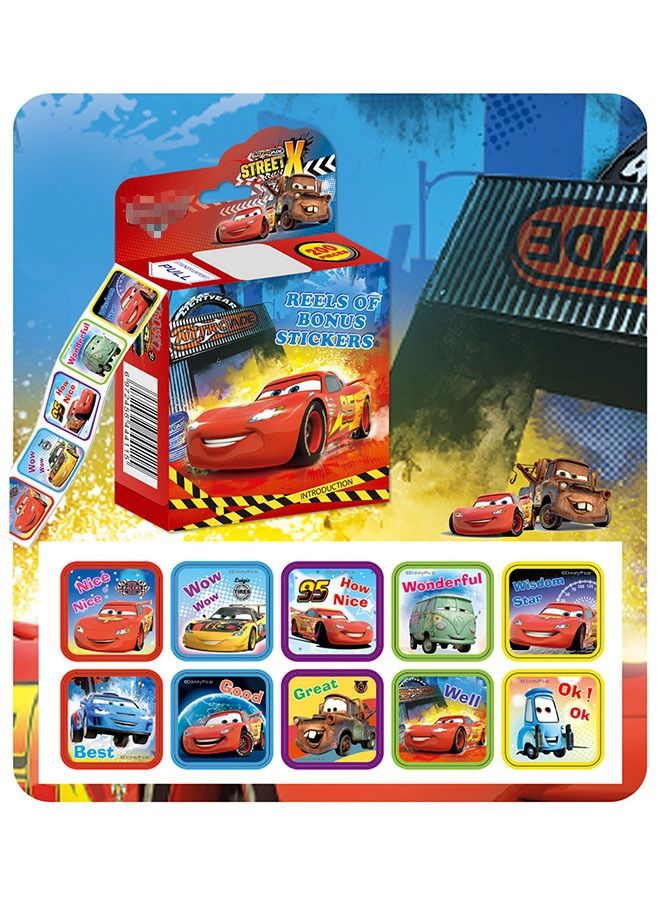 general 3 Piece Kids Cartoon Roll Stickers Baby Reward Sticker Set - Image 3