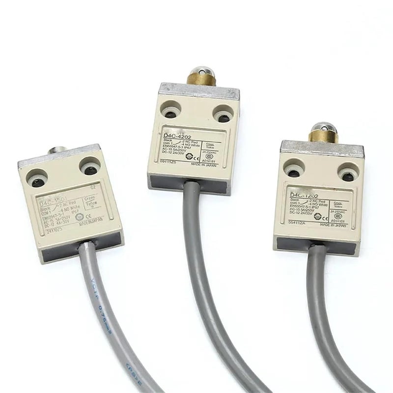 D4C 1333 Enclosed Waterproof Limit Switch Slim Body Anti Corrosion Sealed - Image 1