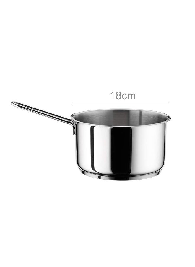 Hascevher Hascevher Stainless Steel Milk Pot With Heat Resistant Steel Handle  - Image 1