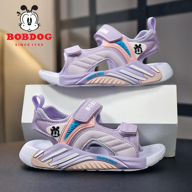 Babu Bean Boys Sandals Summer Boys Baby Children'S Beach Shoes Girls Soft Sole Wrap-Up Sandals - Image 4