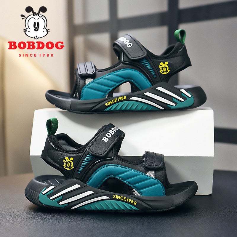 Babu Bean Boys Sandals Summer Boys Baby Children'S Beach Shoes Girls Soft Sole Wrap-Up Sandals - Image 5