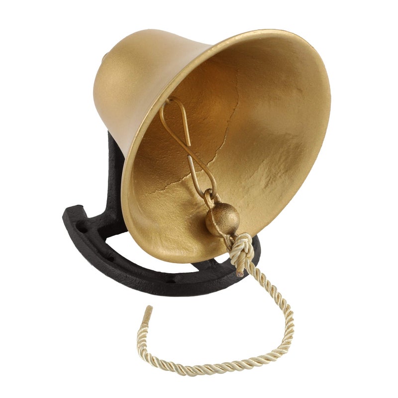 Gorilla Playsets 09-0001 Dinner Bell Swing Set Accessory with Attachment Mount, Gold - Image 3