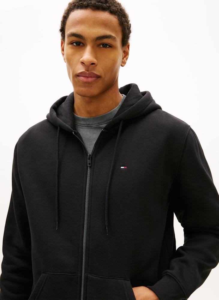 TOMMY JEANS Tommy Flag Brushed Fleece Tracksuit - Image 4
