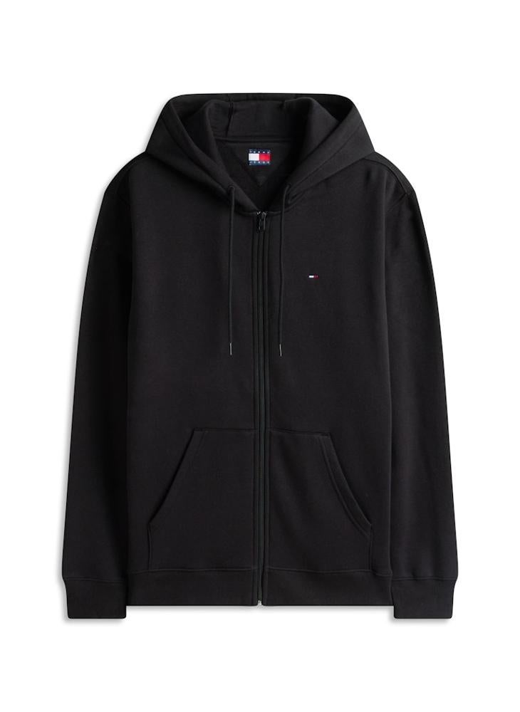 TOMMY JEANS Tommy Flag Brushed Fleece Tracksuit - Image 5