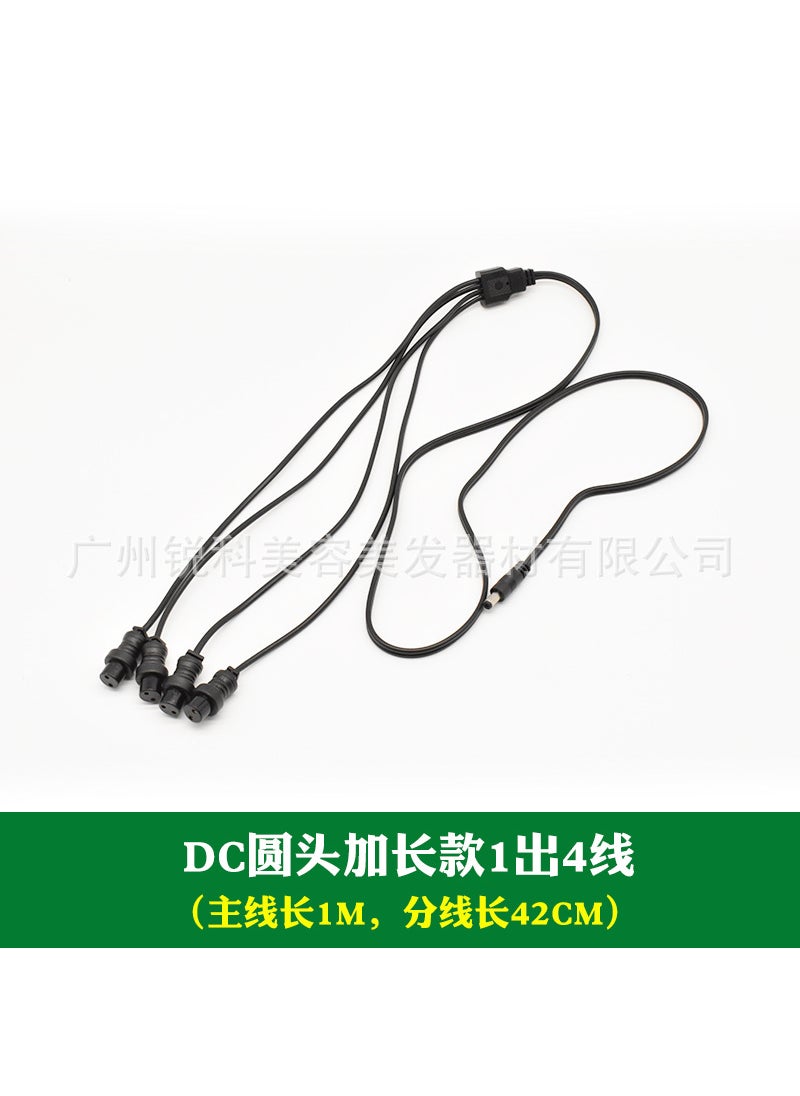 1 x 5 pcs Universal Accessory Hot Iron Machine Connection Cable 1 Out 4 1 Out 5 Wiring Configuration For Personal Care Appliances Extended DC head 1 output 4 lines - pzsku/Z5F27DF99BAF614FAD912Z/45/_/1741692044/1aad2b05-190e-4094-8251-359085718d4a