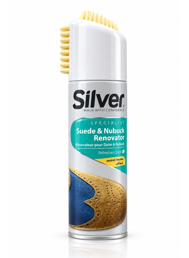 Silver Suede & Nubuck Renovator neutral /neutre - 200ml - Image 1