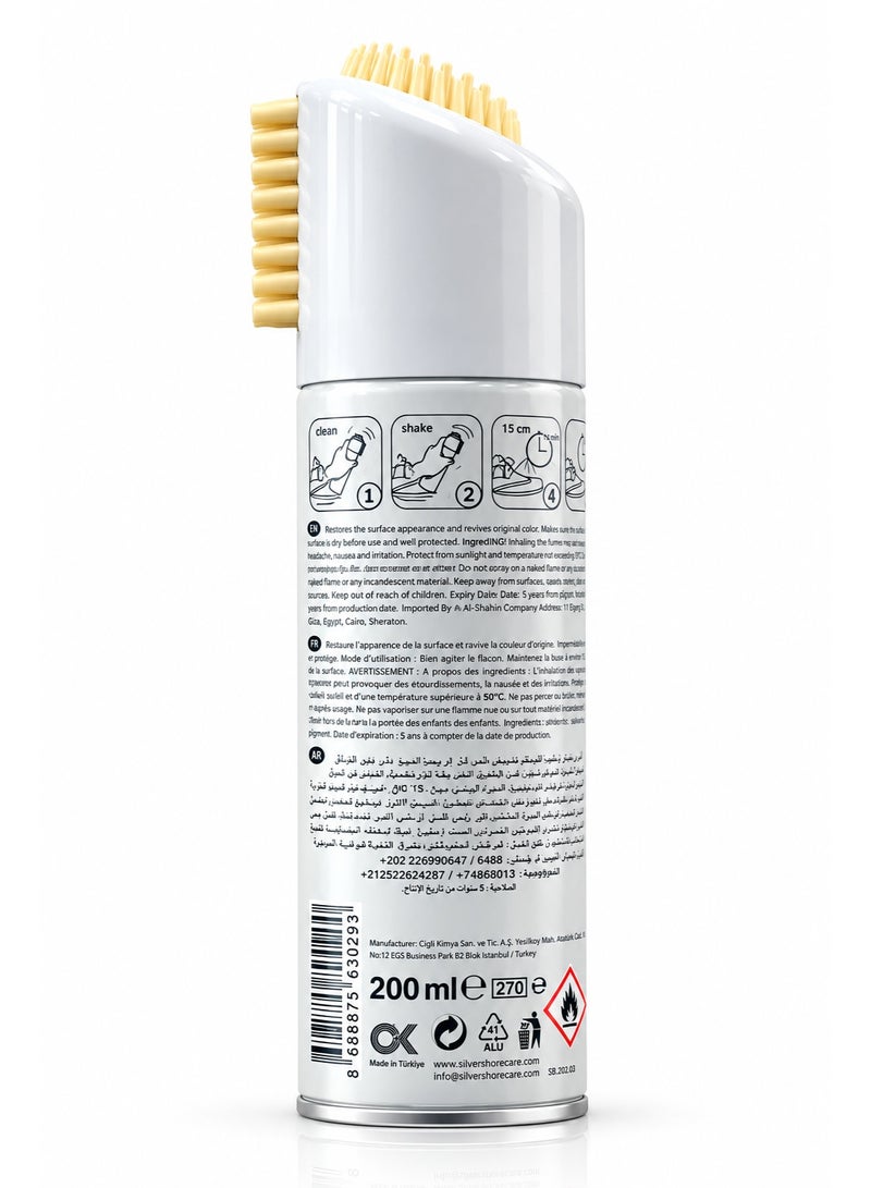 Silver Suede & Nubuck Renovator neutral /neutre - 200ml - Image 2