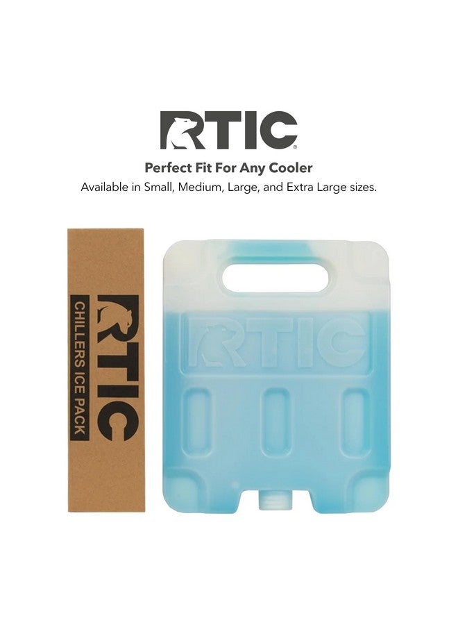 RTIC Refreezable Reusable Cooler Ice Packs Cold Ice Chest Pack Long-Lasting with Break-Resistant Design, for Food and Drink, Perfect for Travel and Storage, Large (2 Pack) - Image 5