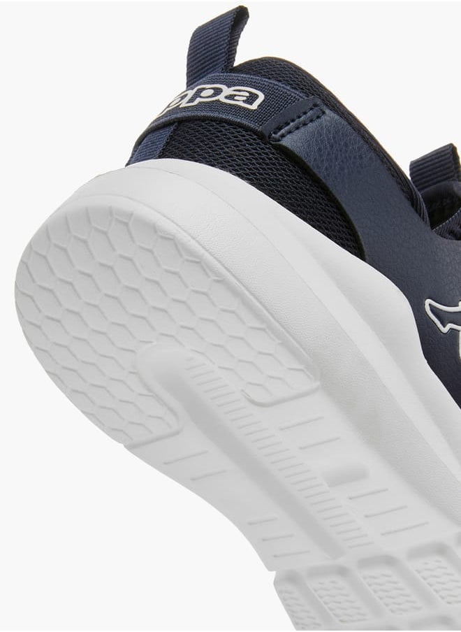Kappa Boys' Logo Detail Slip-On Sports Shoes with Pull Up Tab  - Image 5
