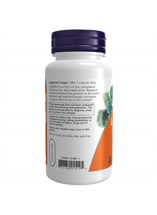 Now L-Optizinc Capsules With Copper 30Mg 100'S