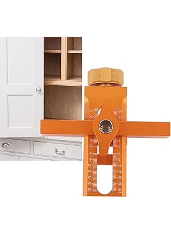 Aluminum Cabinet Door Mounting Jig Adjustable Design Wide Application Positioner - Image 1