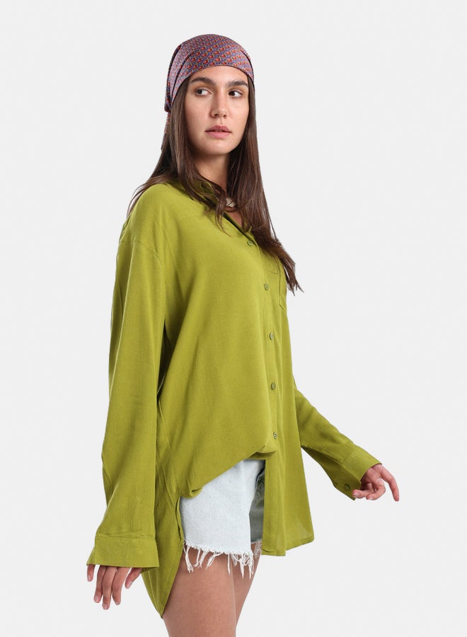 Carina Classic Collared Neck Shirt - Image 2
