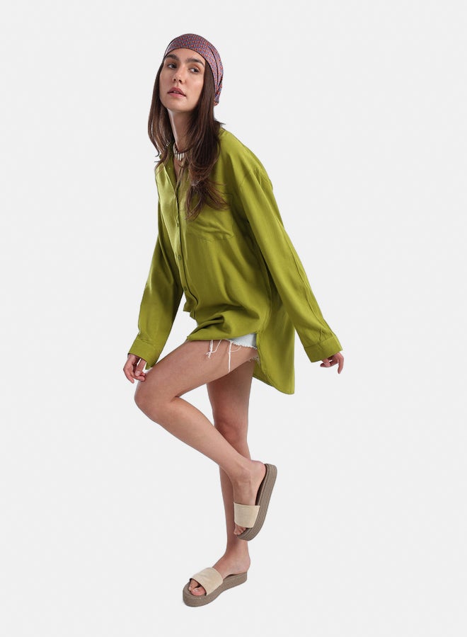 Carina Classic Collared Neck Shirt - Image 1