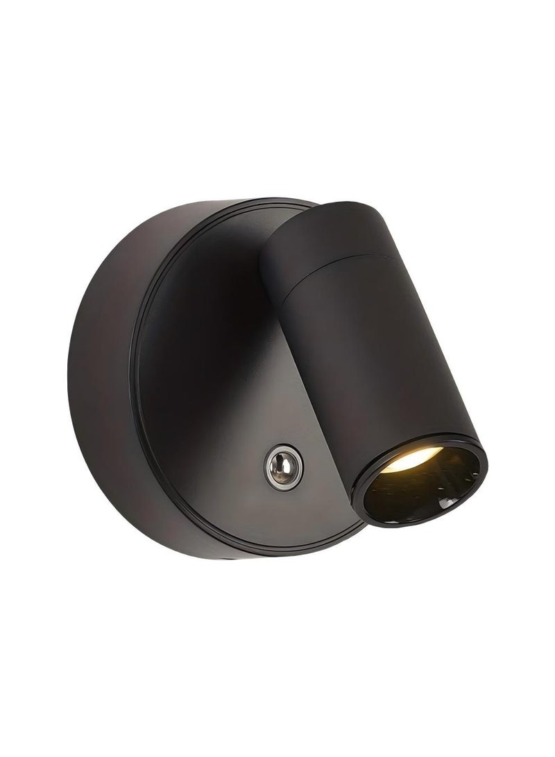 سِيمِير مصباح ليلي مغناطيسي LED قابل لإعادة الشحن - مصابيح موضعية دوارة 360 درجة للداخل، مصباح ديكور منزلي، مصباح موضعي للنباتات للداخل، مصباح قراءة LED مغناطيسي، بطارية ليثيوم لاسلكية قابلة لإعادة الشحن، سطوع قابل للتعديل بال - Image 2