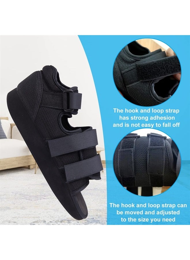 GHORTHOUD - Post op Shoes for Broken Toe Medical Walking Shoes Cast Foot Brace for Foot Surgery Operation,Fracture or Ulcer (XL) - Image 1