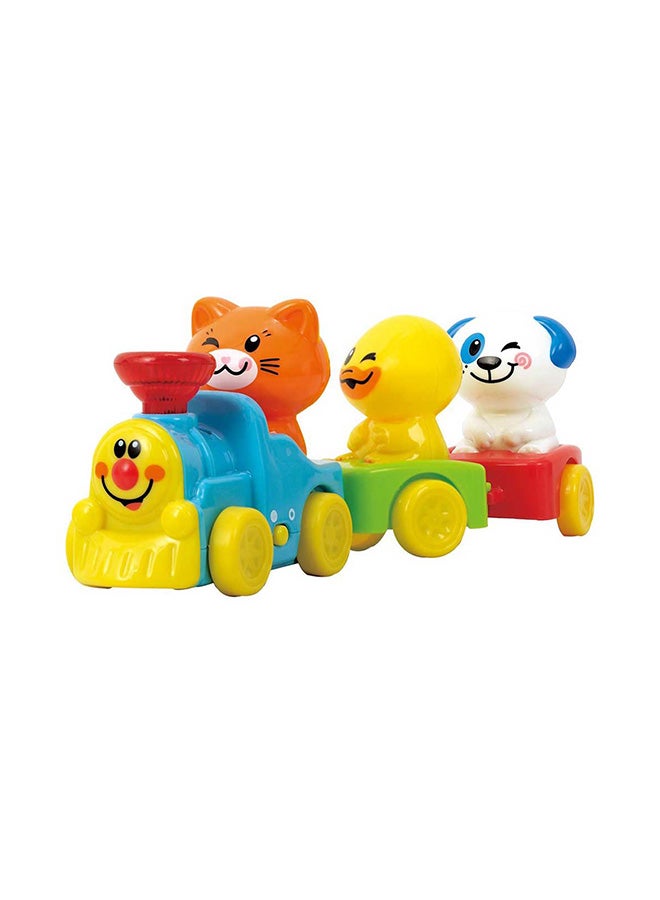 PLAYGO قطار بيلاجو للحيوانات - قطار موسيقي مع 3 حيوانات قابلة للإزالة (18 شهرًا وما فوق) - Image 2