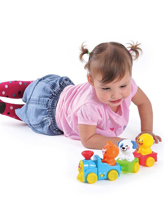 PLAYGO قطار بيلاجو للحيوانات - قطار موسيقي مع 3 حيوانات قابلة للإزالة (18 شهرًا وما فوق) - Image 3
