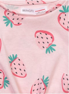 MINOTI Kids Girls Tie front T-shirt  - Image 3