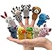 Sealive Finger Puppets for Toddlers 13 Preschool and Kids 10 Soft Velvet Animal Finger Toys for Toddlers 13 Easter Egg Fillers Perfect for Storytelling Educational Play and Party Favors - Image 4