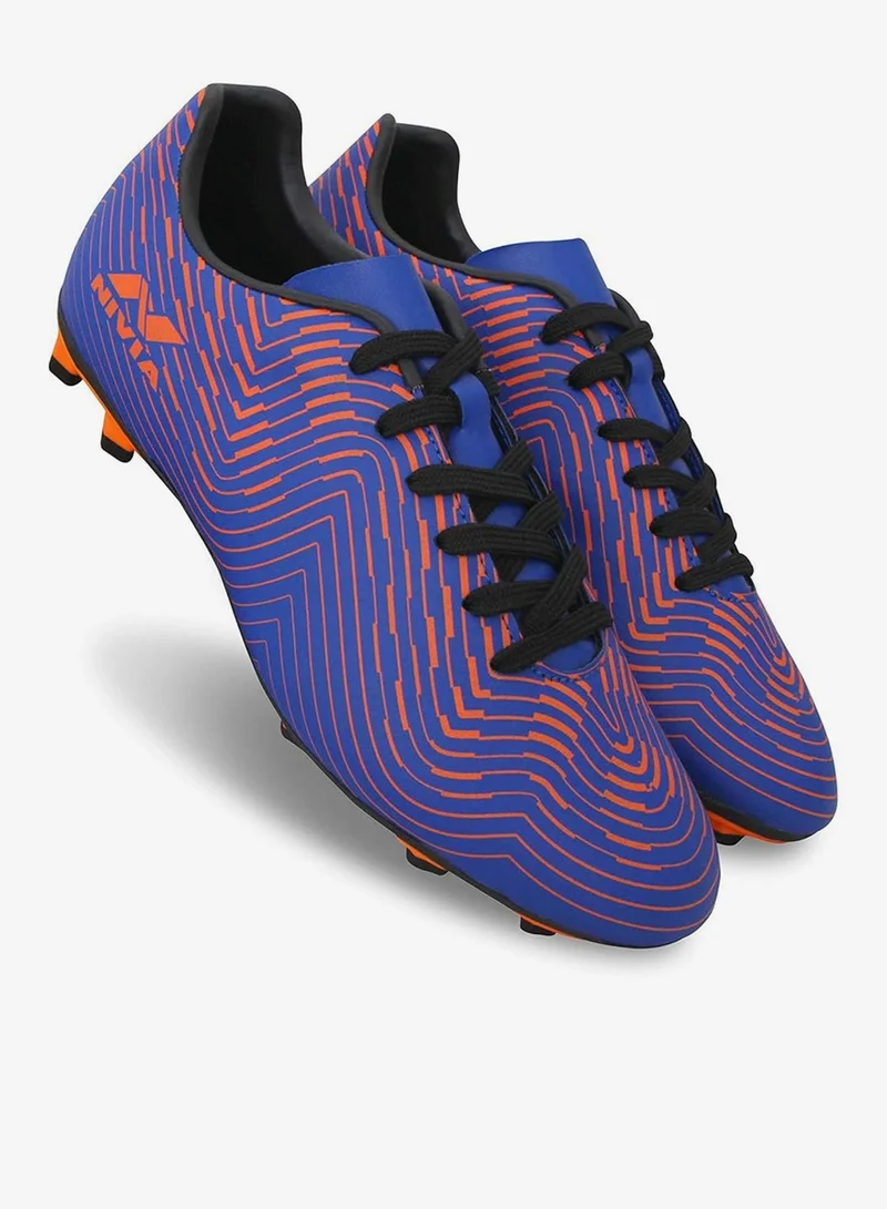 Nivia  Pro Encounter 7 Football Shoes - Blue/Orange  | Best Price UAE