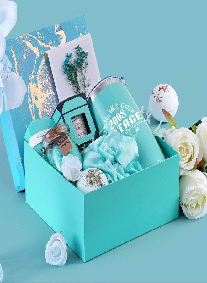 OICEME 18th Birthday Gifts Women Spa Bath Basket Body Works Set For Yong Teenage Girl Daughter Friends Bestie College Student Classmate 18 Years Old Best Vintage 2008 Birthday Graduation Thanksgiving Gift - Image 3