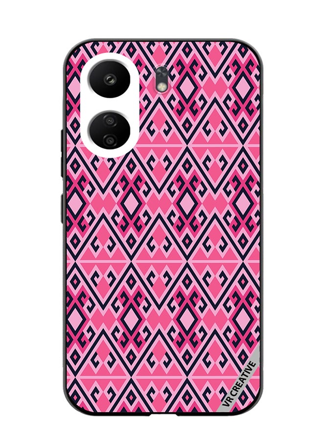 VR CREATIVE Protective Case Cover For Xiaomi Redmi 13C Strips Design Multicolour - Image 1