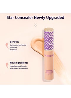 FANBEISHI FANBEISHI  Full Coverage Liquid Foundation Active Wear Makeup, Concealer Foundation,Up to 24Hr Wear, Transfer, Sweat & Water Resistant, Matte Oil Control Concealer,1 Count(17g)  - Image 3
