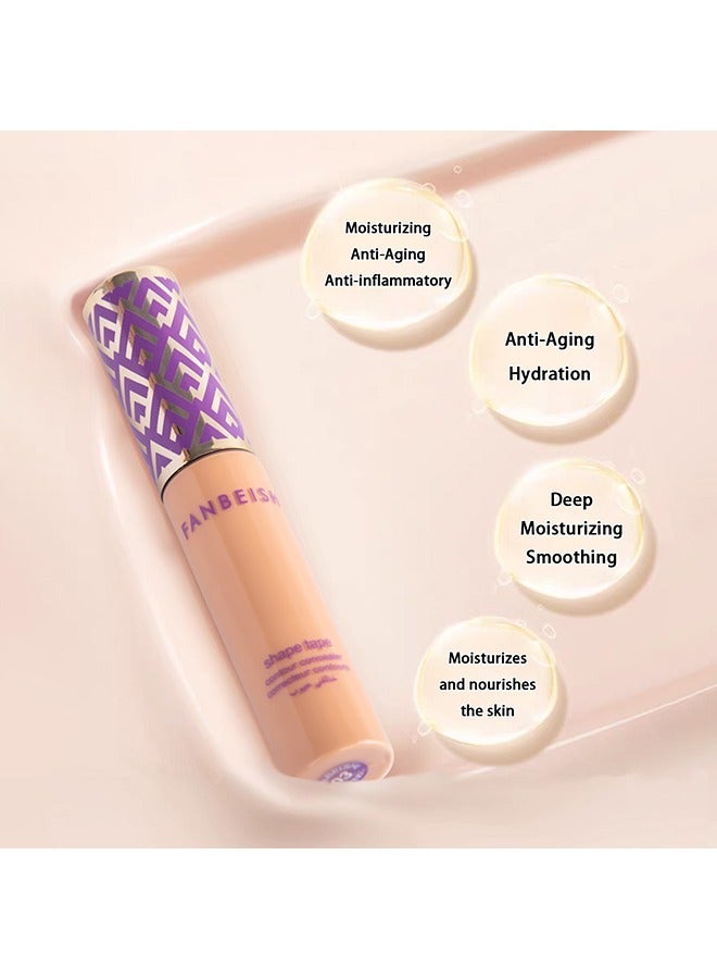 FANBEISHI FANBEISHI  Full Coverage Liquid Foundation Active Wear Makeup, Concealer Foundation,Up to 24Hr Wear, Transfer, Sweat & Water Resistant, Matte Oil Control Concealer,1 Count(17g)  - Image 4
