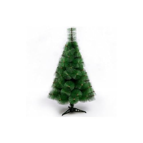 fizzytech Premium Artificial 2 Feet Christmas Pine Tree with 80 Hinged Branches, PVC Material Xmas Miniature Tree for Christmas/New Year/Festival/Tabletop Décor - Image 1