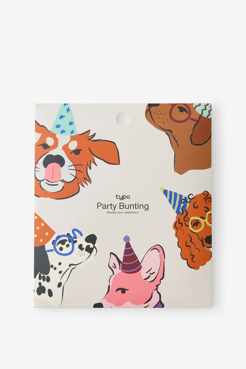 Typo PARTY BUNTING
