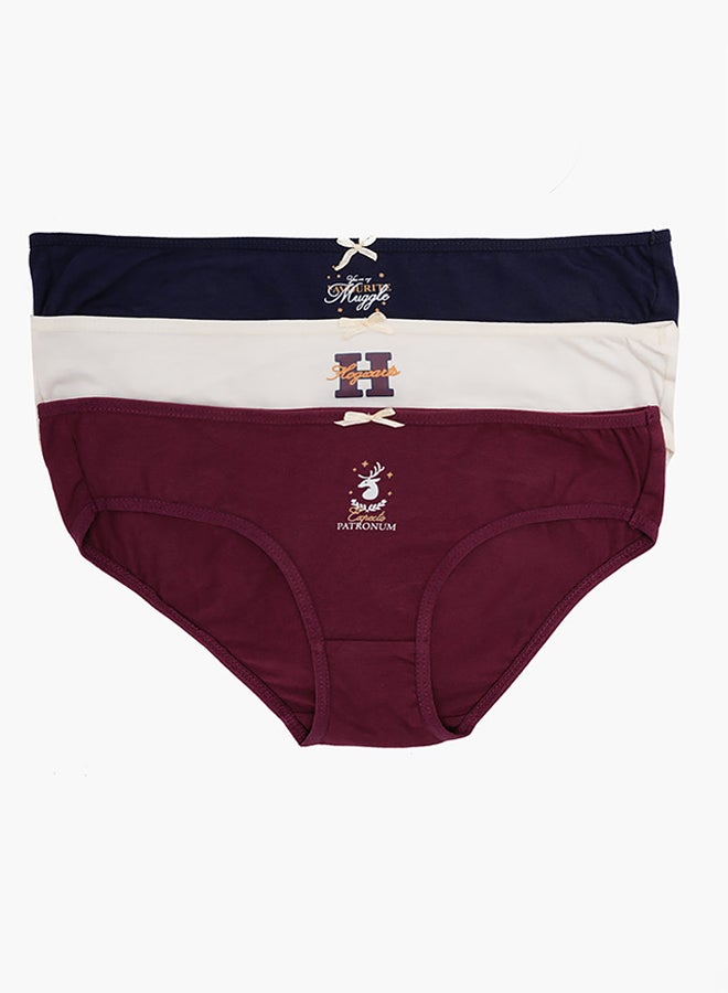 Carina Pack of 3 Colored Bikini Panties - Image 1