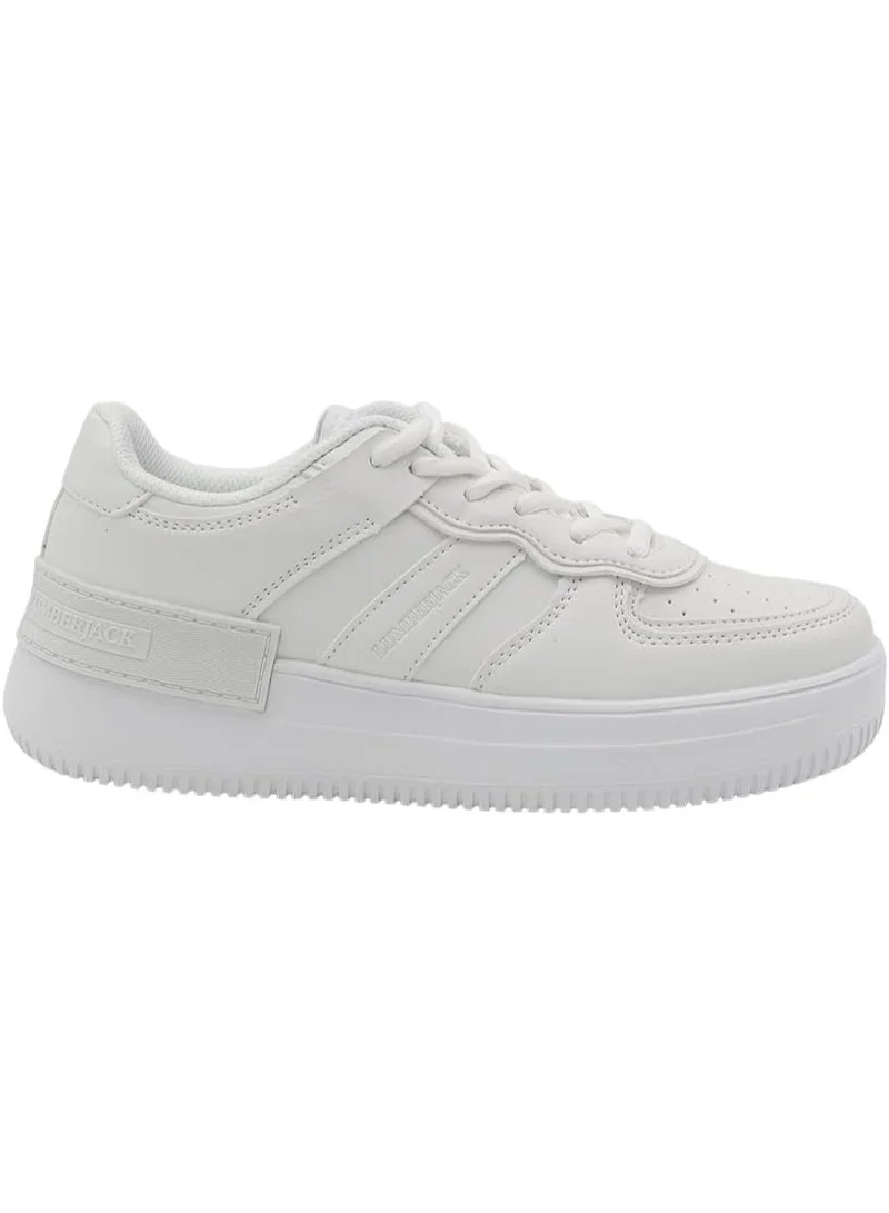 Lumberjack  Lumberjack Freya Style Women Sneakers White – Lightweight Breathable Casual Shoes, Comfortable Lace-Up Everyday Footwear for Ladies  | Best Price UAE