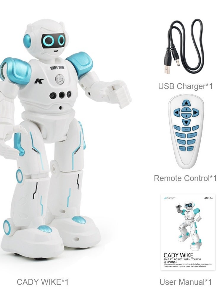 Generic - Robot Toys for Kids - Smart Talking Voice Remote Control Robot, Gesture Sensing Programmable Emo Robot，Remote Control Programmable Gesture Sensor Music Dance RC Toy for Kids - Image 1