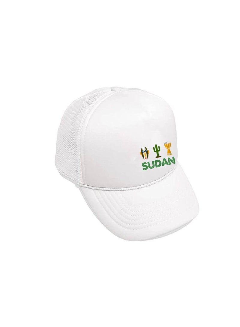 PRINTSHOP4ME Sudan Mesh Cap With Plastic Closure For Men And Women–Perfect For Sports,Outdoor Activities And Casual Wear–Great Gift For Sports Fans And Events - Image 2
