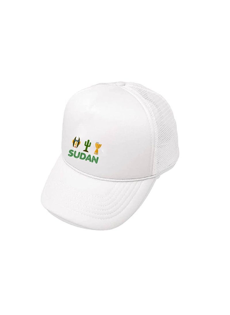 PRINTSHOP4ME Sudan Mesh Cap With Plastic Closure For Men And Women–Perfect For Sports,Outdoor Activities And Casual Wear–Great Gift For Sports Fans And Events - Image 3