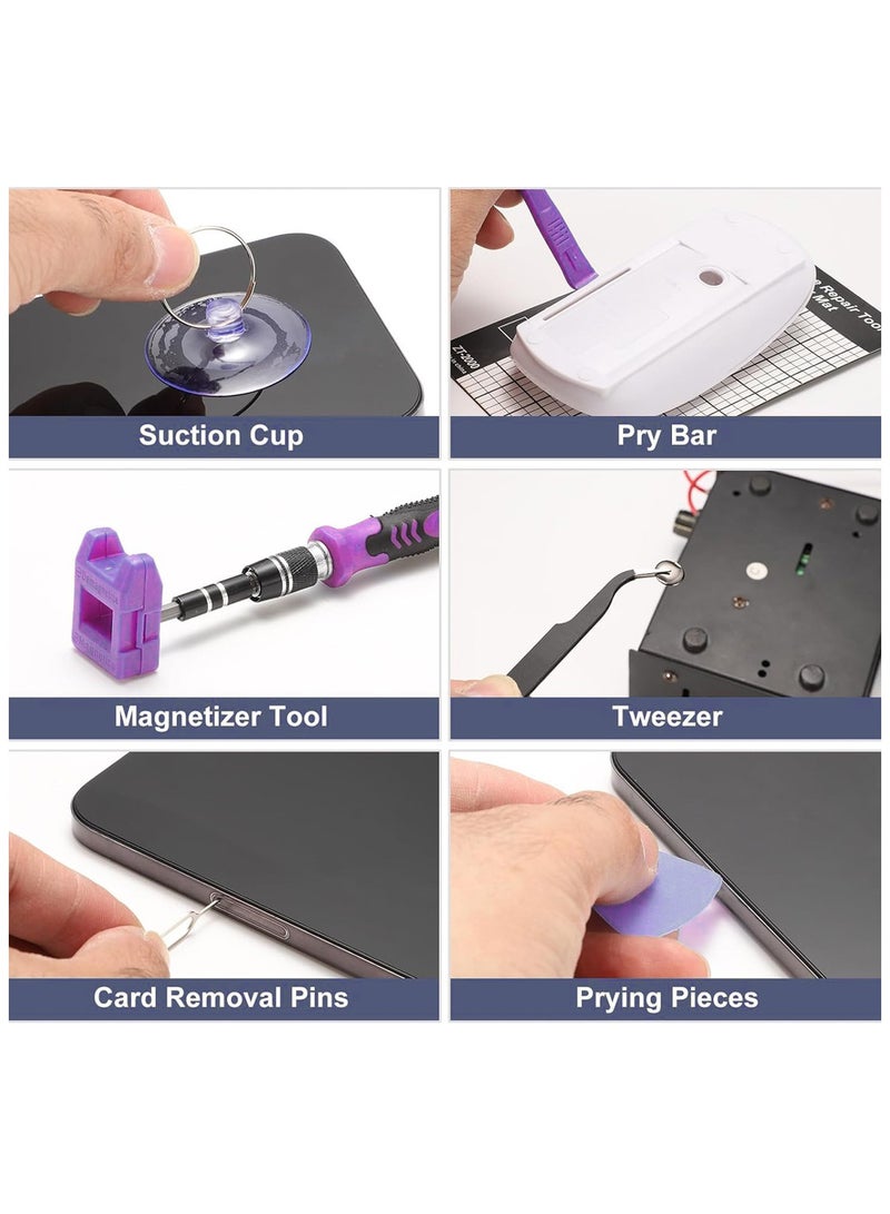 ACYYH Precision Screwdriver Set 115 in 1 Repair Tools Kit with Magnetic Driver Kit,Electronics Precision Screwdriver Set with Portable Bag - Image 4