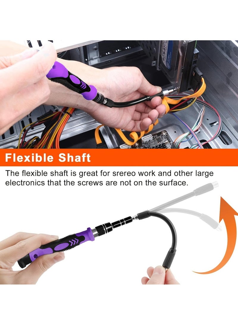 ACYYH Precision Screwdriver Set 115 in 1 Repair Tools Kit with Magnetic Driver Kit,Electronics Precision Screwdriver Set with Portable Bag - Image 5