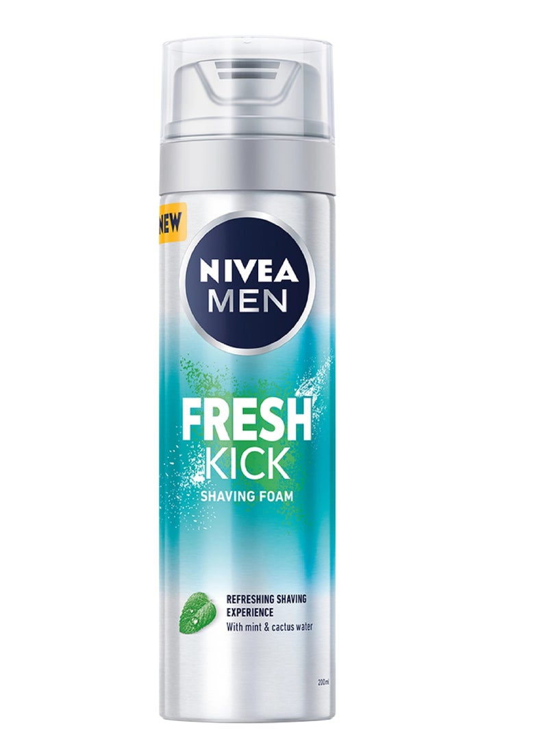 Nivea رغوة حلاقة نيفيا للرجال فريش كيك 200 مل