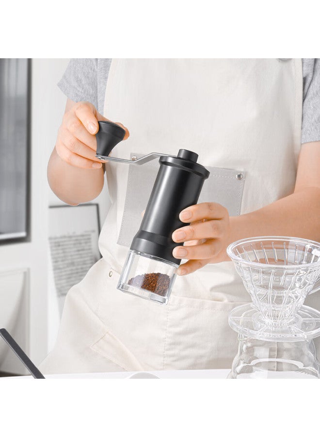 Cliton Hand-crank Coffee Grinder, Portable Coffee Maker, Coffee Pot, Coffee Filter Cup, Pour-over Kettle Set - Image 3